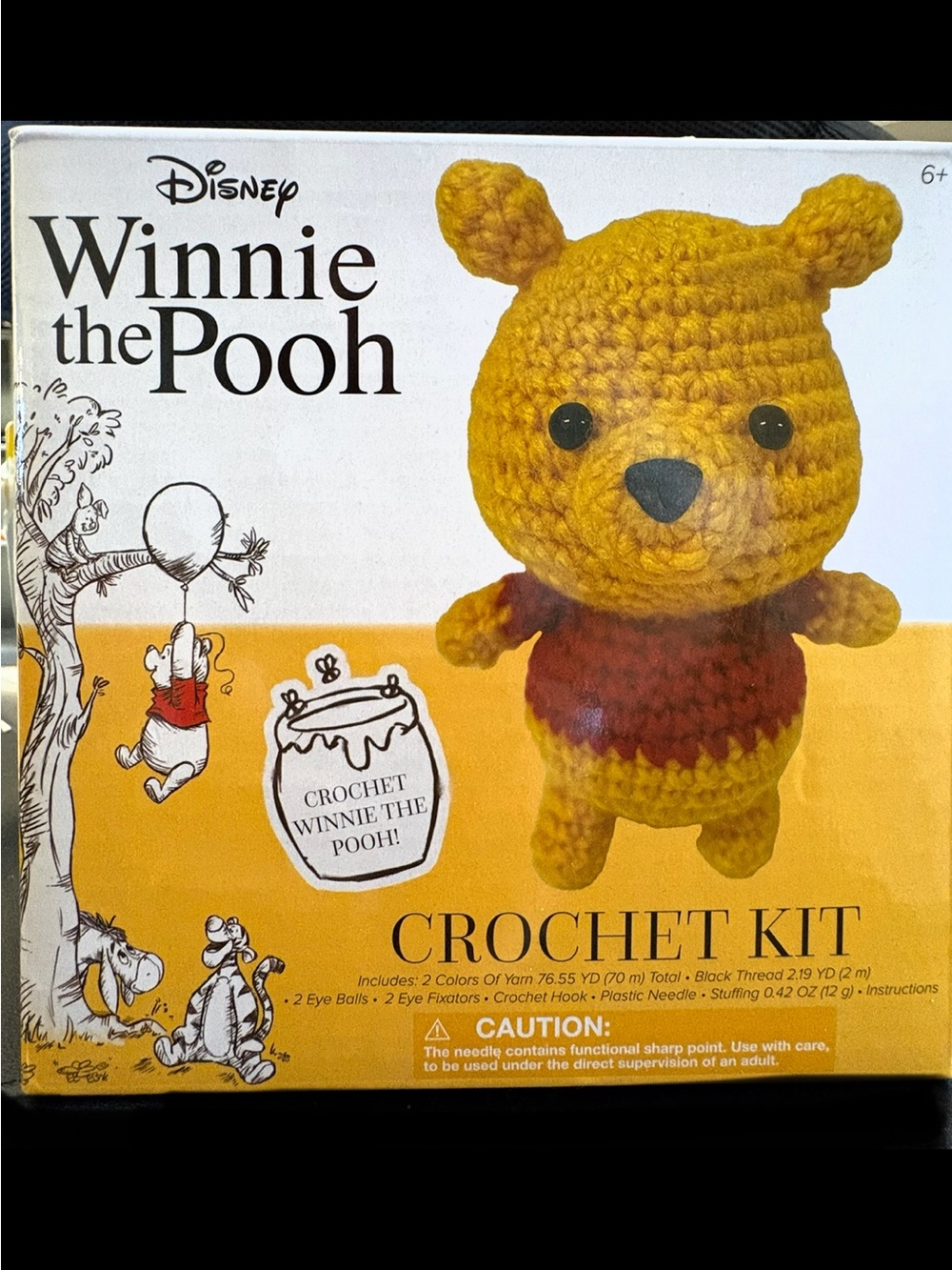 Winnie the Pooh Crochet Kit - Picture 6 of 7